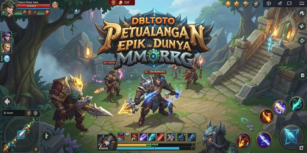 Tampilan gameplay DBLTOTO yang memukau dengan aksi seru.
