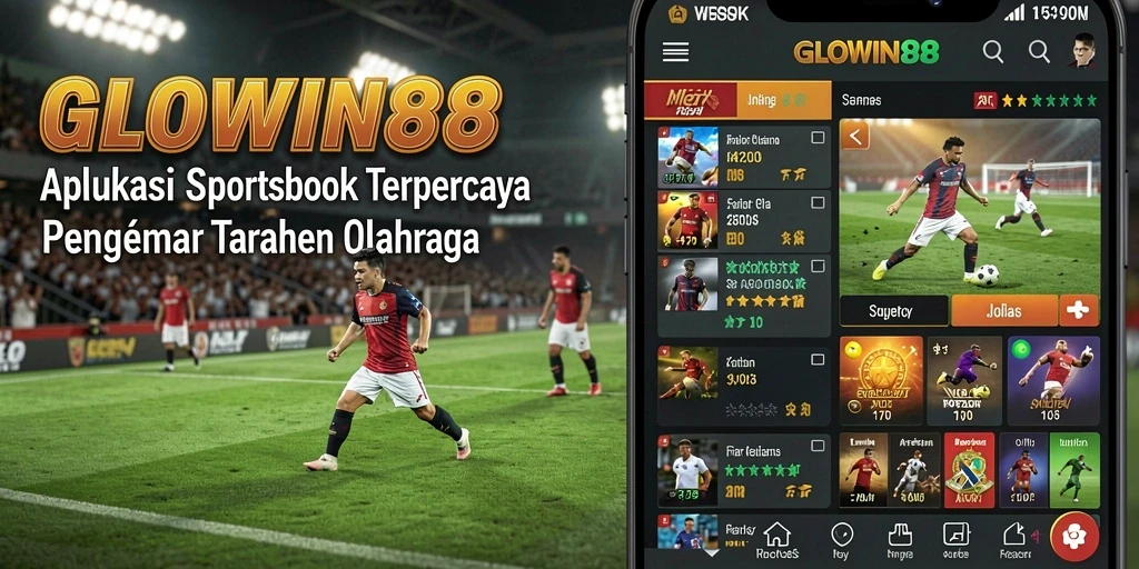 Tangkapan layar GLOWIN88 menampilkan pengalaman taruhan Sportsbook yang mendebarkan.