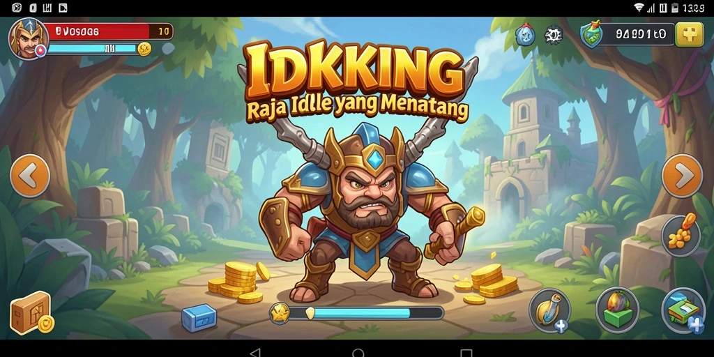 Tampilan gameplay inovatif yang menarik di IDRKING.