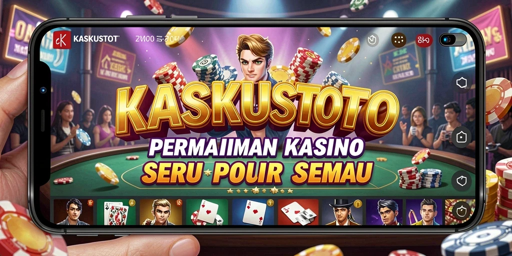 Screenshot KASKUSTOTO menampilkan gameplay kasino yang menarik.