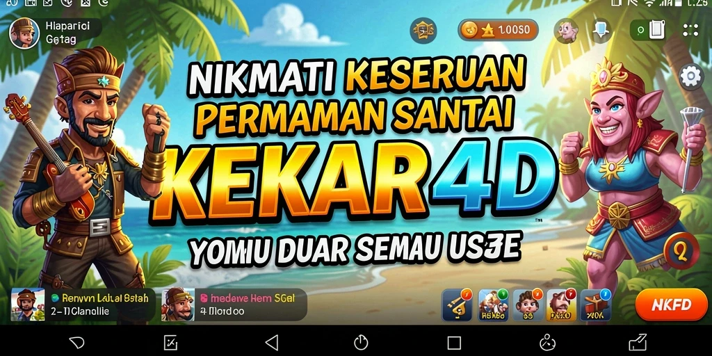 Tangkapan layar gameplay KEKAR4D yang penuh keseruan dan tantangan.
