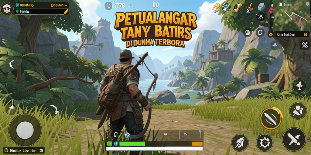 Screenshot KG778 menunjukkan dunia Open World yang kaya dan penuh petualangan.
