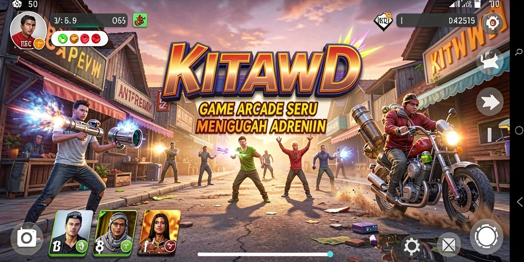 Gameplay seru dan grafis memukau di KITAWD.