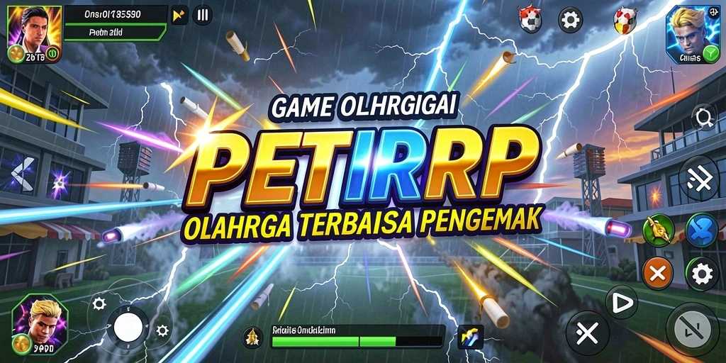 Screenshot menunjukkan gameplay seru dan kompetitif PETIRRP.