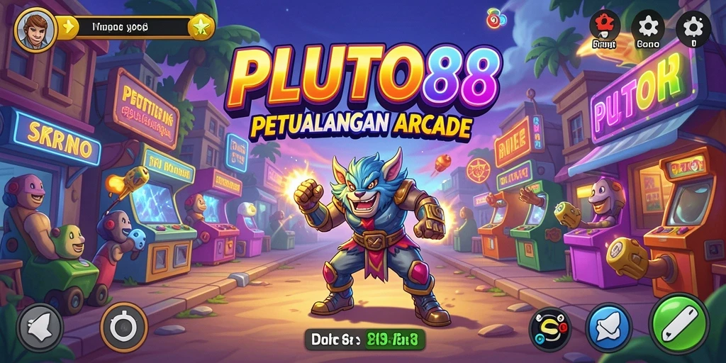 Tampilan seru dari gameplay PLUTO88 yang penuh aksi.