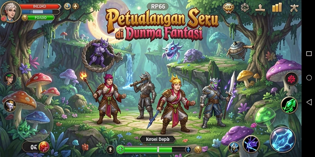 Tampilan gameplay RP66 yang menakjubkan dan penuh aksi.
