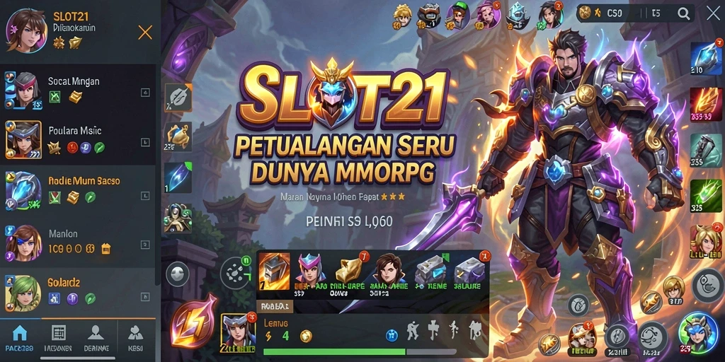Gameplay SLOT21 yang seru dengan grafis menawan dan petualangan menarik.