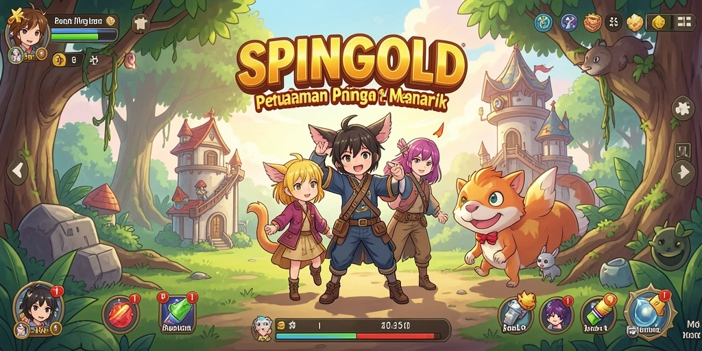 Tampilkan gameplay seru dengan karakter Anime yang menonjol.