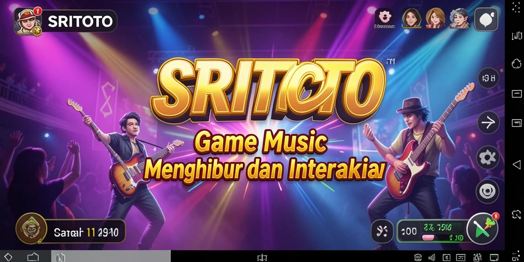 Gameplay mendebarkan di SRITOTO dengan musik yang menarik.