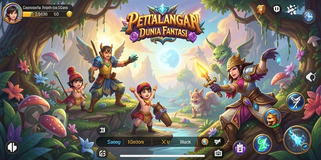 Tampilan gameplay T6 yang menakjubkan dalam dunia petualangan.