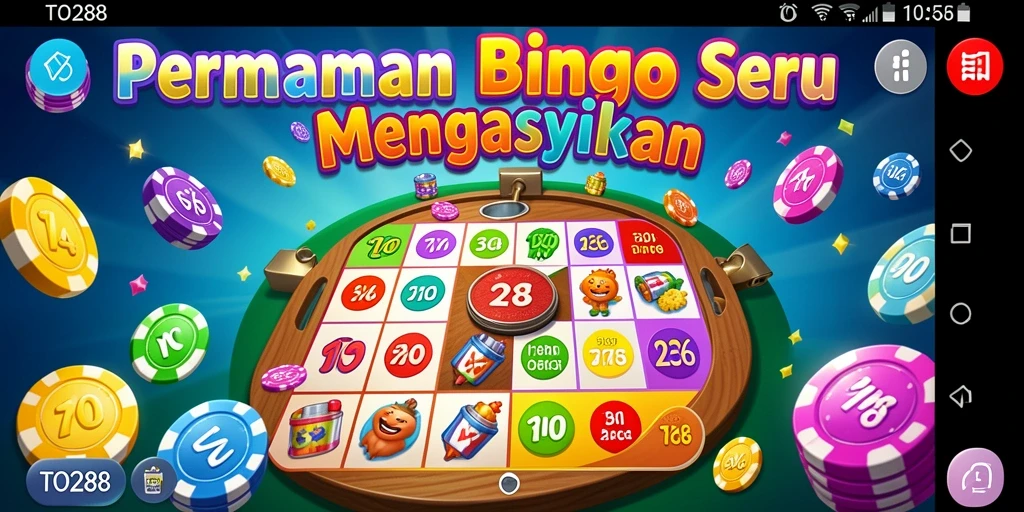 Tampilan gameplay Bingo yang seru di TO288.